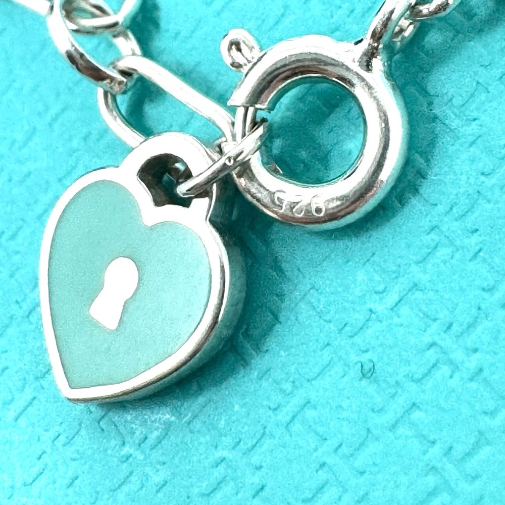 Authentic Tiffany & co. Love Notes Charm Bracelet. - Picture 2 of 12